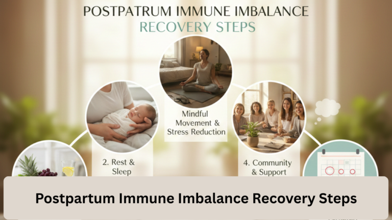 Postpartum Immune Imbalance Recovery Steps